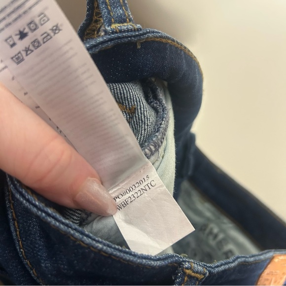 Men's Faherty Organic Cotton Slim Straight Denim - Cove Point Wash Size 29 - Picture 12 of 12